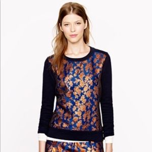 J. Crew Floral Sweatshirt